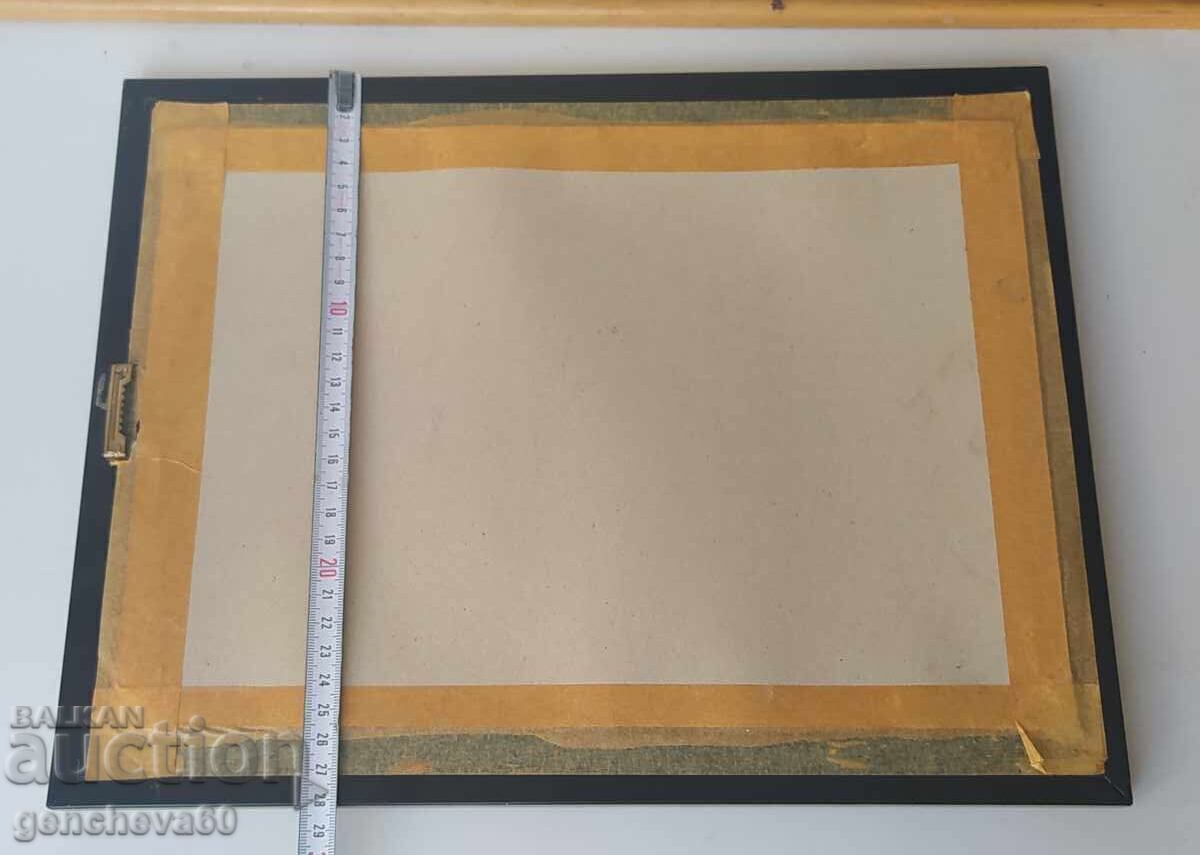 Аукцион Картина на традиционна индийска ръчна рисунка в/у коприна