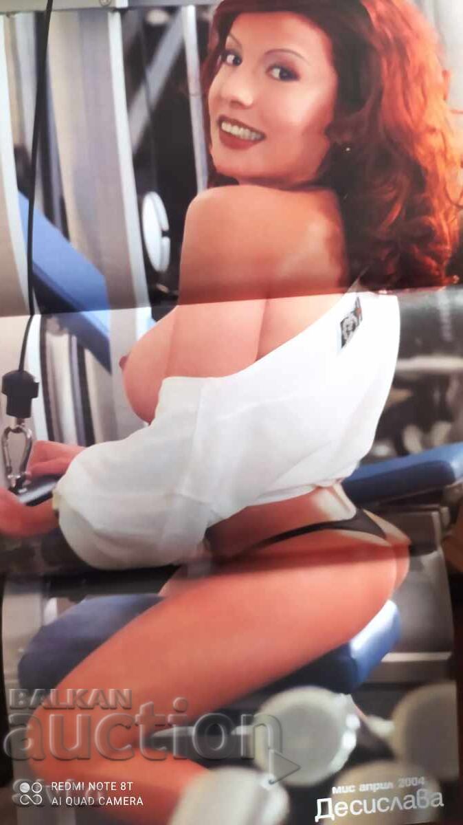 Δημοπρασία Περιοδικό PLAYBOY Τεύχος 25 Απριλίου 2004 Ιστορία και αφίσα