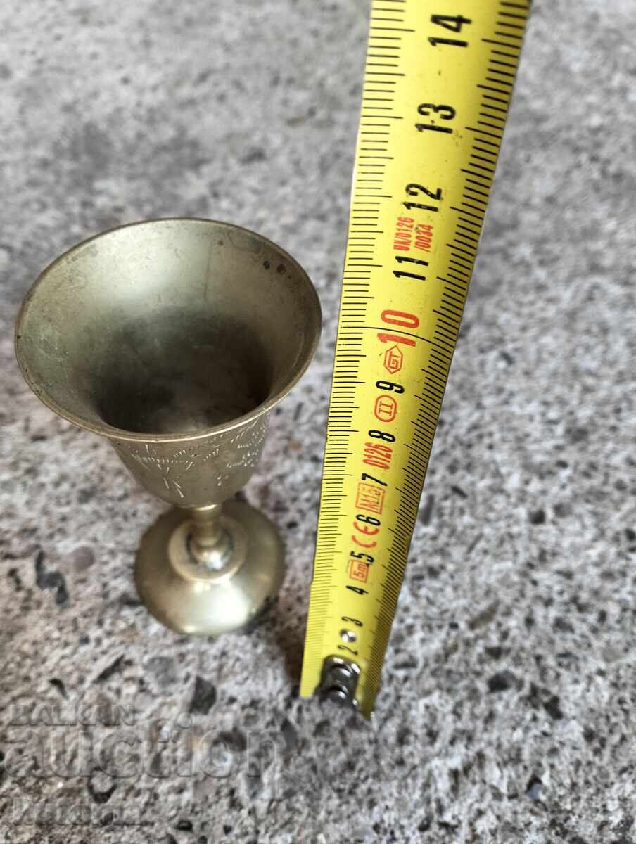 Silver plated cup with price 14.99 BGN | € 7.66 Silver plated cup with price 14.99 BGN | € 7.66