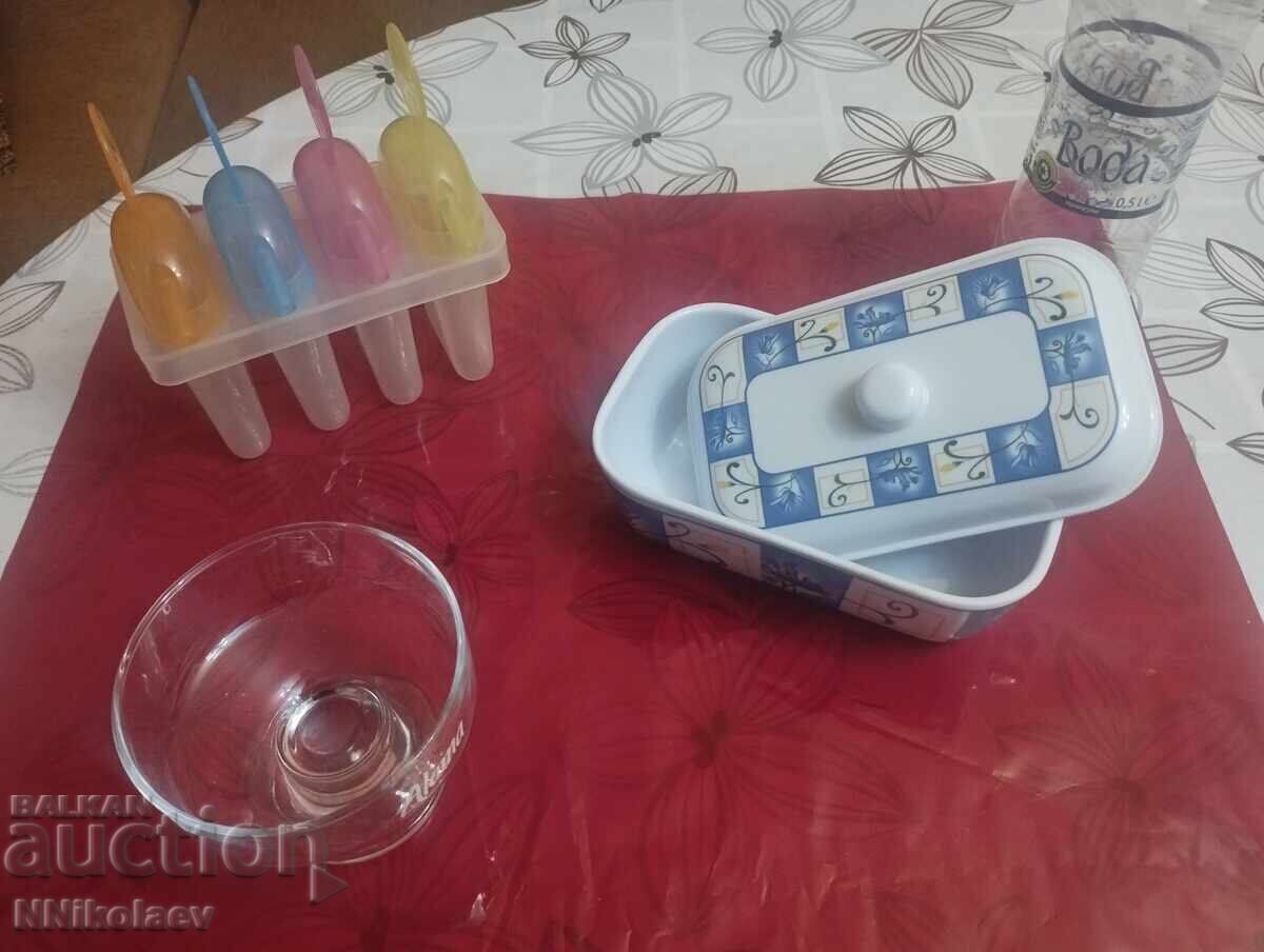 Forme de înghețată pentru melba și cutie pentru mâncare - 6 Forme de înghețată pentru melba și cutie pentru mâncare - 6