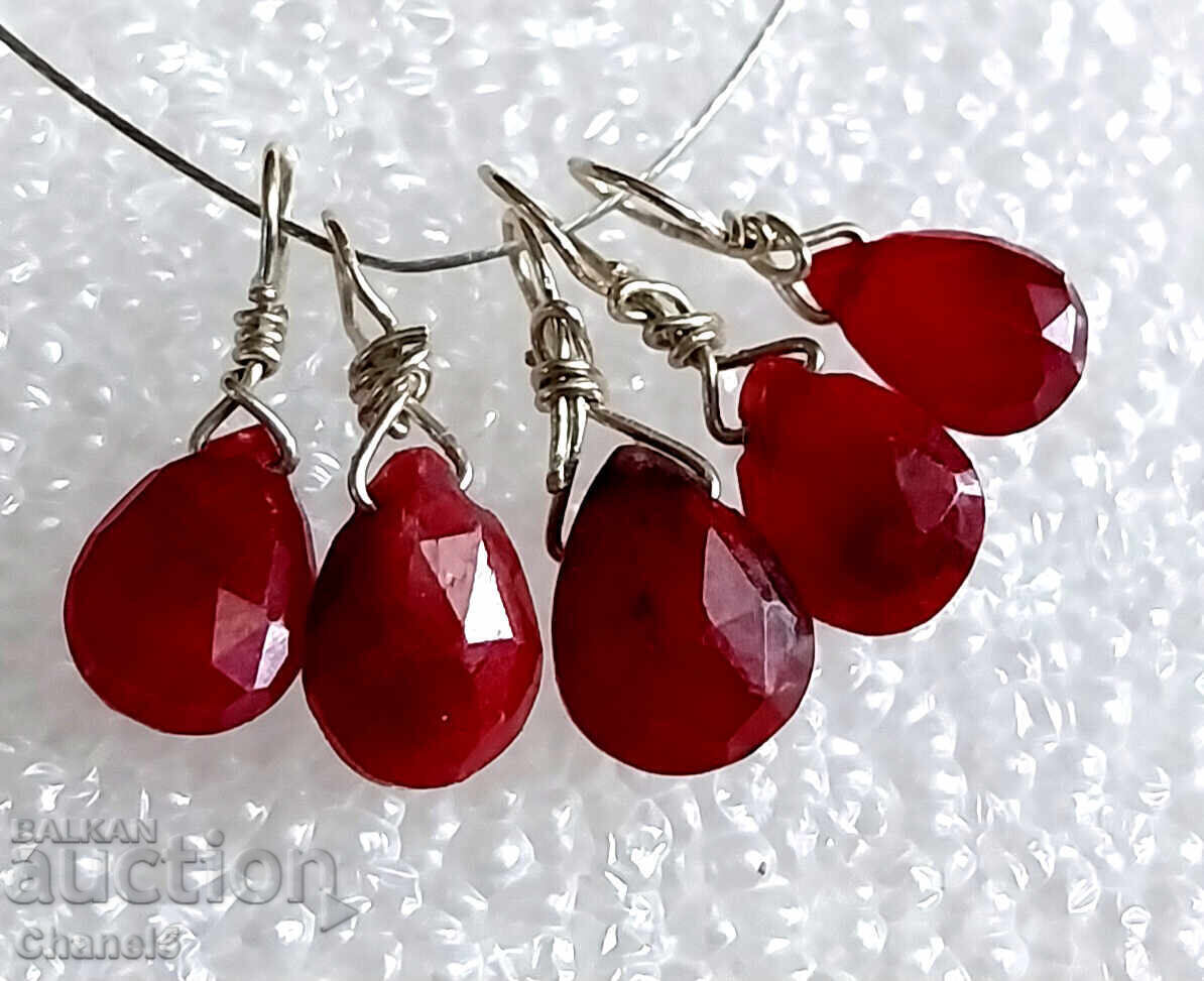 MEDALLION with NATURAL RUBY AND SILVER 925 (959) with price 28.00 BGN | € 14.32 MEDALLION with NATURAL RUBY AND SILVER 925 (959) with price 28.00 BGN | € 14.32