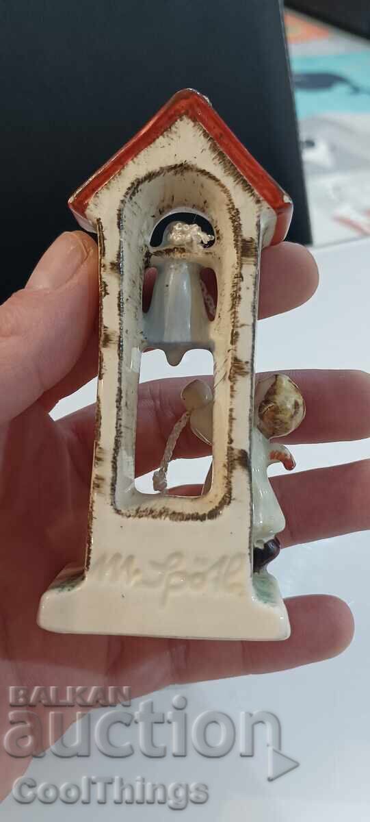 Auction  Goebel 1940 porcelain figurine, markings