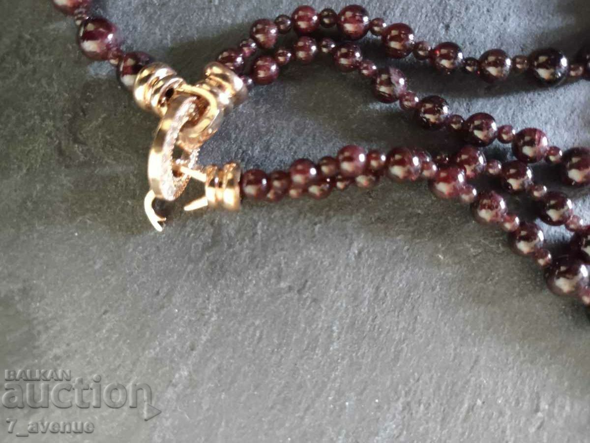 Delivery of Beautiful Garnet necklace, double row, 1.02.2025 Delivery of Beautiful Garnet necklace, double row, 1.02.2025