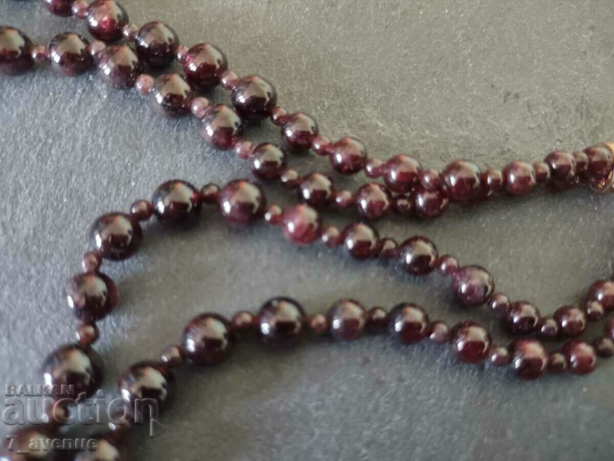 Beautiful Garnet necklace, double row, 1.02.2025 - 5 Beautiful Garnet necklace, double row, 1.02.2025 - 5