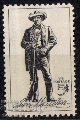 1964. САЩ. Сам Хюстън - американски политик и държавник.