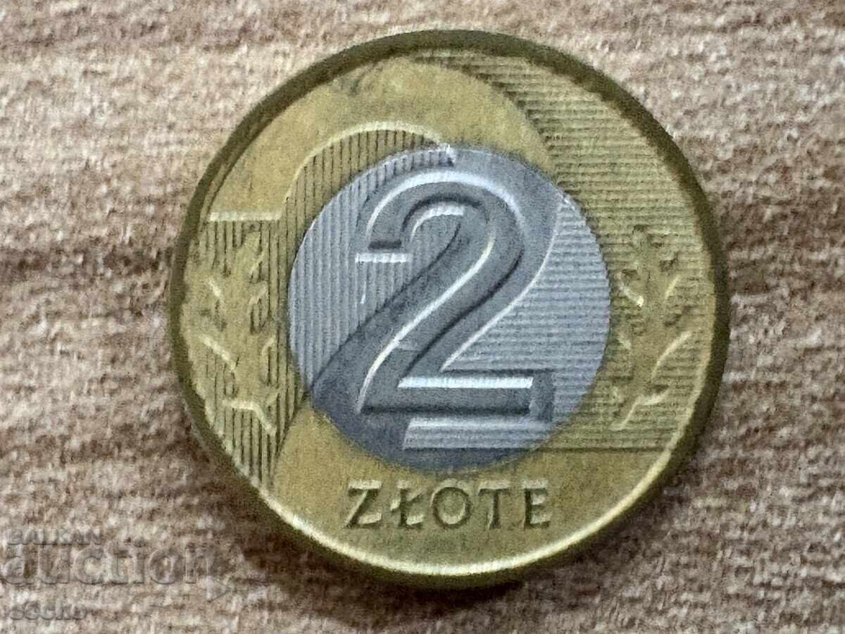 Poland - 2 zlotys (1995) Poland - 2 zlotys (1995)