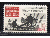 1964 USA. 100th Anniversary of the Civil War-Battle of the Wilderness