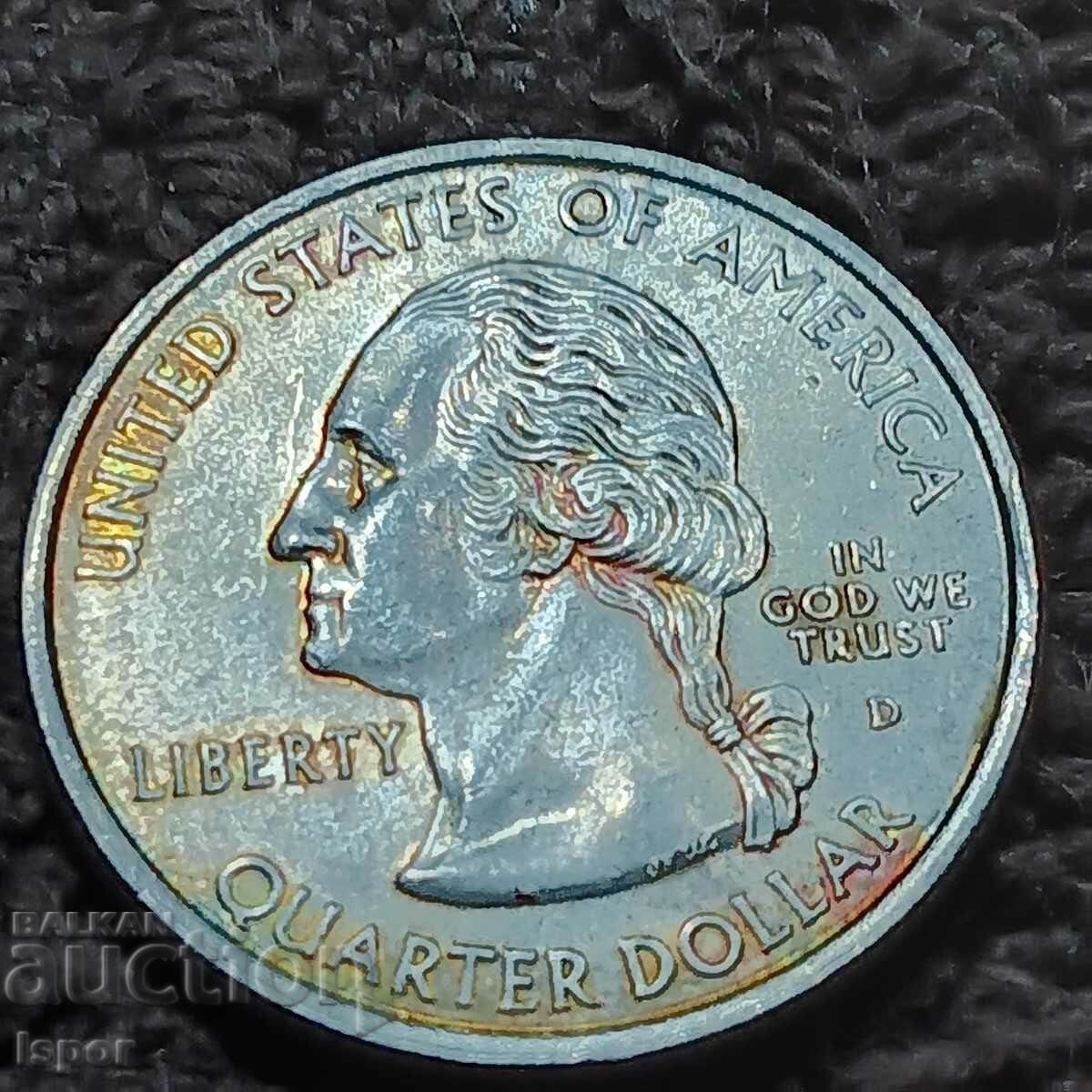 134/ USA State of Louisiana 25c 2002 with price 1.10 BGN | € 0.56 134/ USA State of Louisiana 25c 2002 with price 1.10 BGN | € 0.56