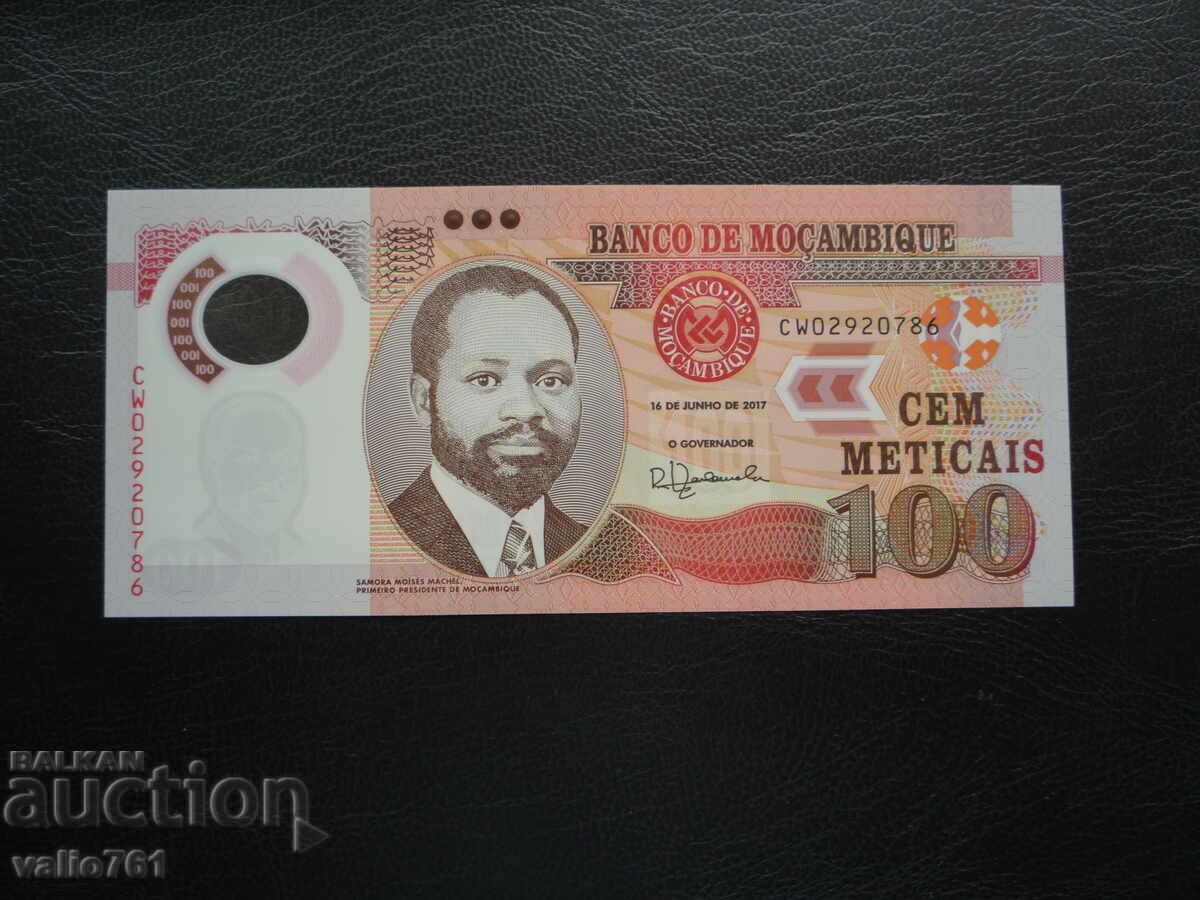 MOZAMBIQUE 100 METICAIS 2017 NEW UNC POLYMER MOZAMBIQUE 100 METICAIS 2017 NEW UNC POLYMER