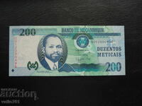 MOZAMBIC 200 METICAIS 2017 NOU UNC