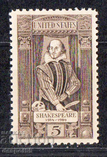 1964. USA. The 400th Anniversary of William Shakespeare, 1564-1616. 1964. USA. The 400th Anniversary of William Shakespeare, 1564-1616.