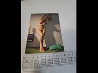 Old postcard - Woman - Erotica