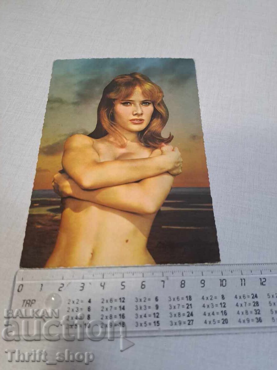 Old postcard - Woman - Erotica Old postcard - Woman - Erotica