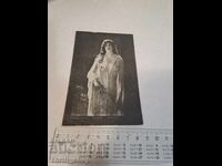 Old postcard - Woman - Erotica