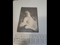 Old postcard - Woman - Erotica