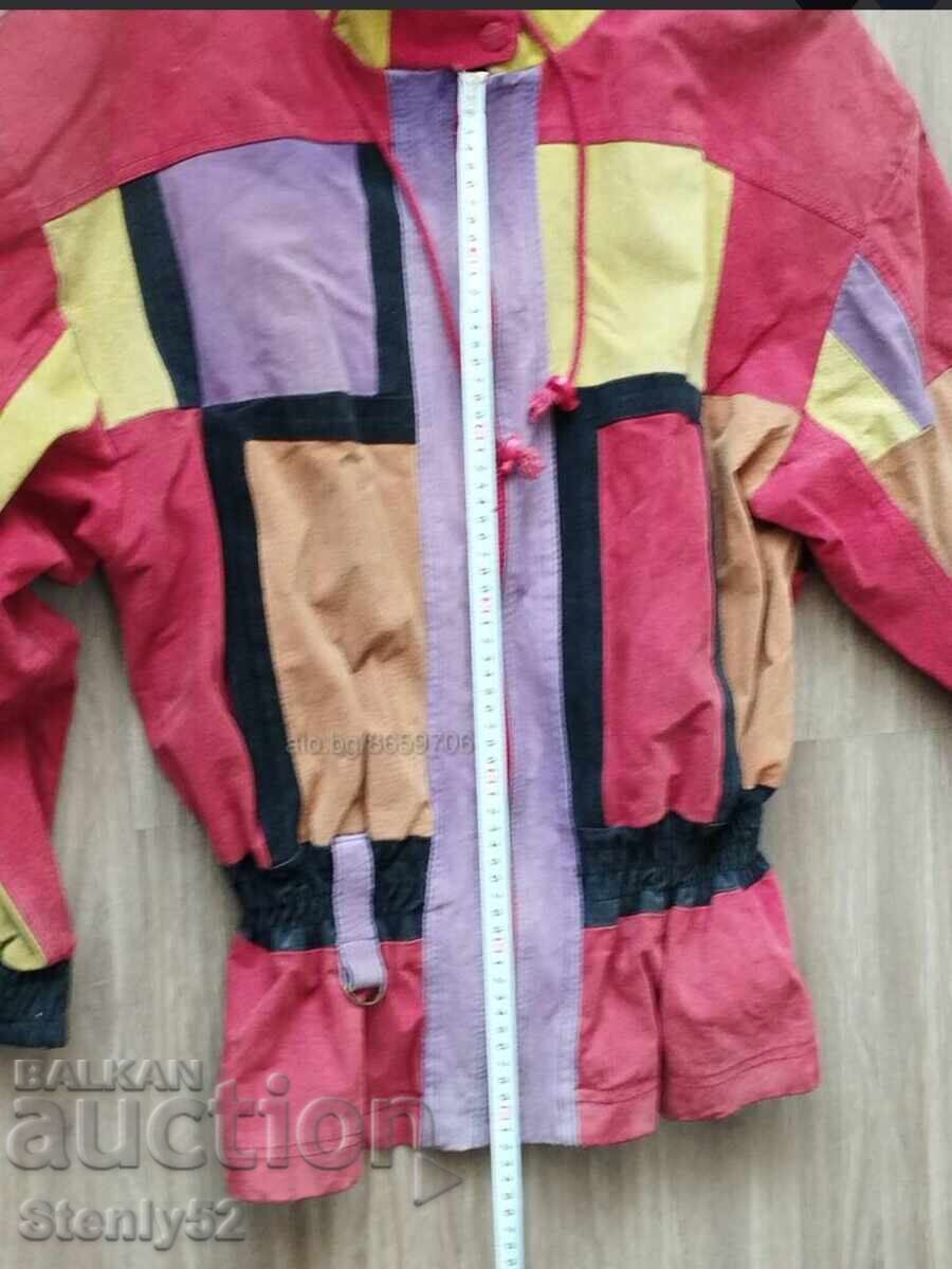 Livrarea Jachetă de piele unisex (femei, bărbați).