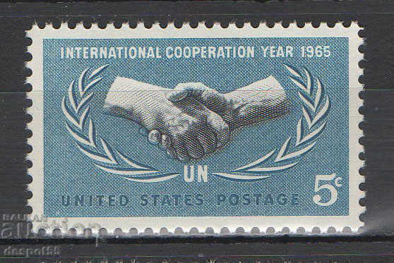 1965 USA. 20th anniversary of the United Nations 1965 USA. 20th anniversary of the United Nations