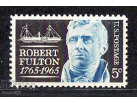 1965. USA. Robert Fulton - American engineer and inventor