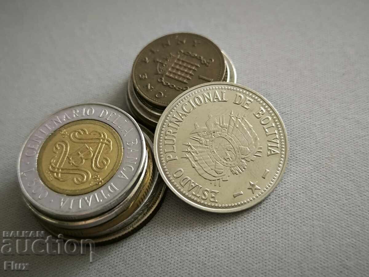 Coin - Bolivia - 1 boliviano | 2012 with price 6.50 BGN | € 3.32 Coin - Bolivia - 1 boliviano | 2012 with price 6.50 BGN | € 3.32