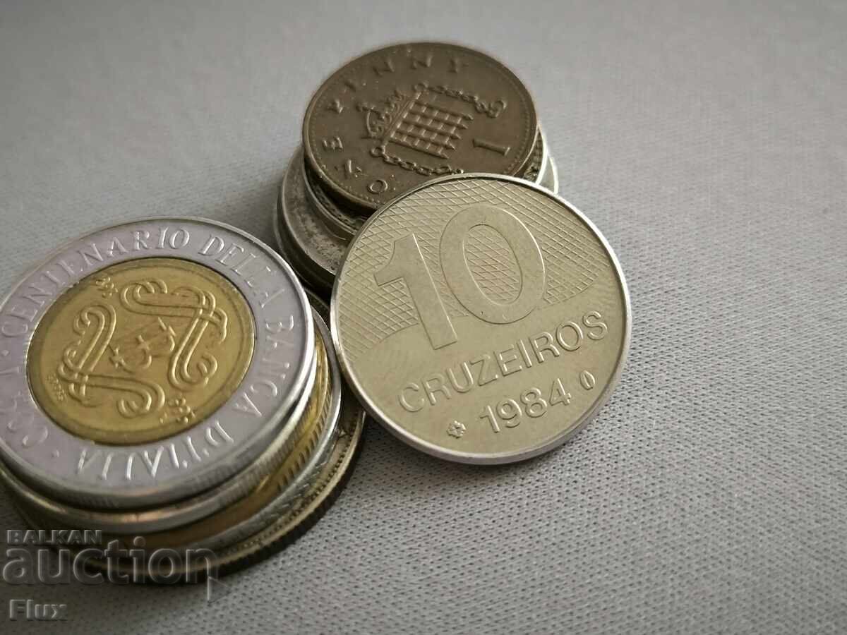 Κέρμα - Βραζιλία - 10 κρουζέιρο | 1984 Κέρμα - Βραζιλία - 10 κρουζέιρο | 1984