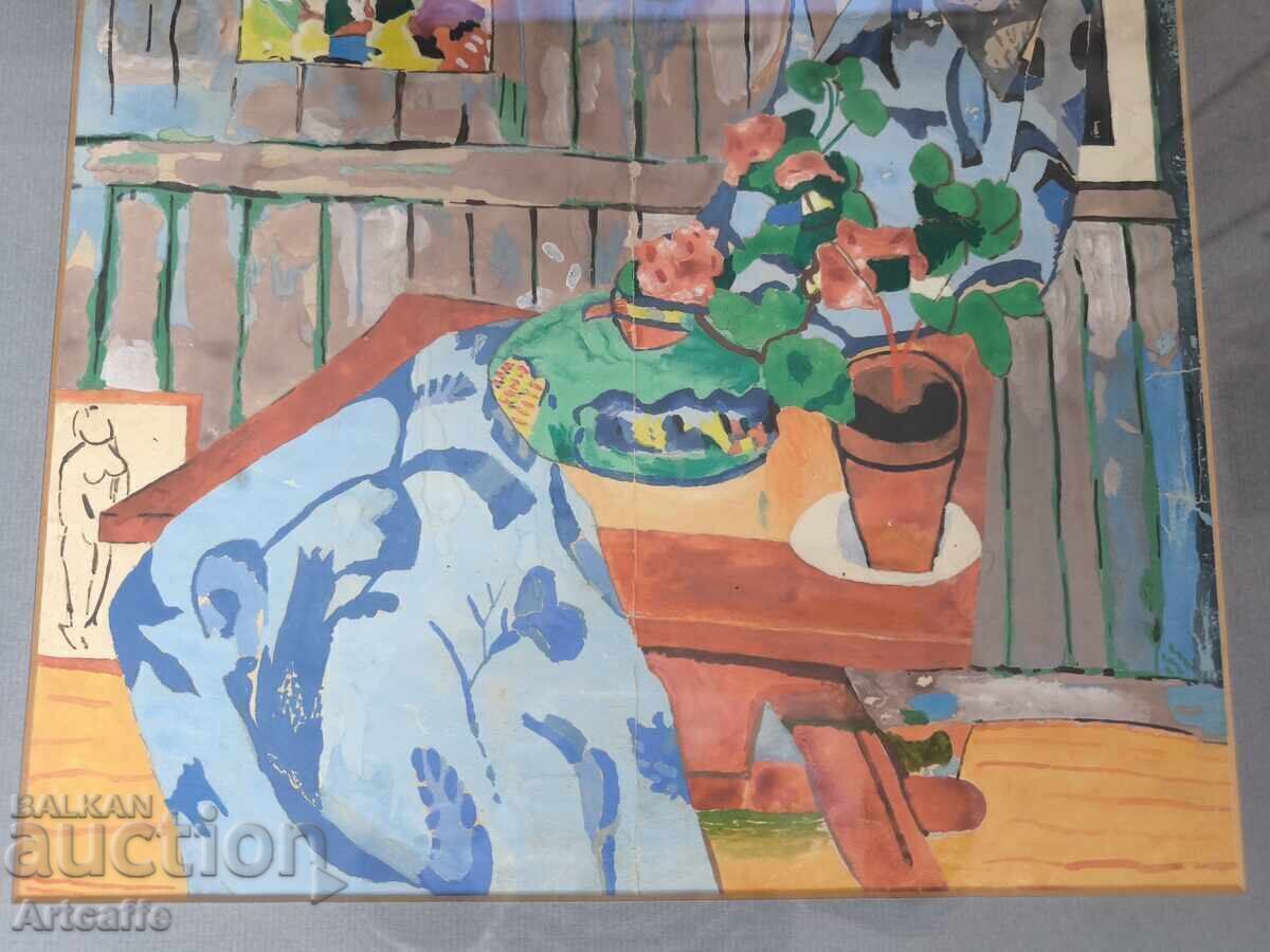 Auction Watercolor still life by Henri Matisse Auction Watercolor still life by Henri Matisse