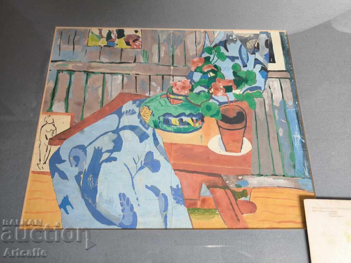 Watercolor still life by Henri Matisse - 6 Watercolor still life by Henri Matisse - 6