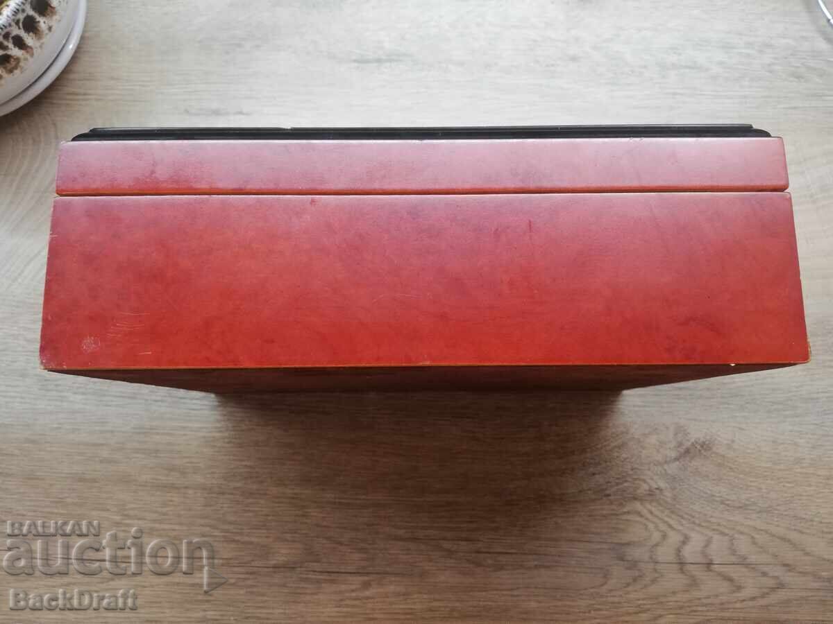 Humidor Wooden Cigar Box with Hygrometer and Humidifier - 5