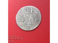 Germany-Hesse-1/24 thaler 1807