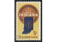 1966. USA. 150th Anniversary of Indiana Statehood.