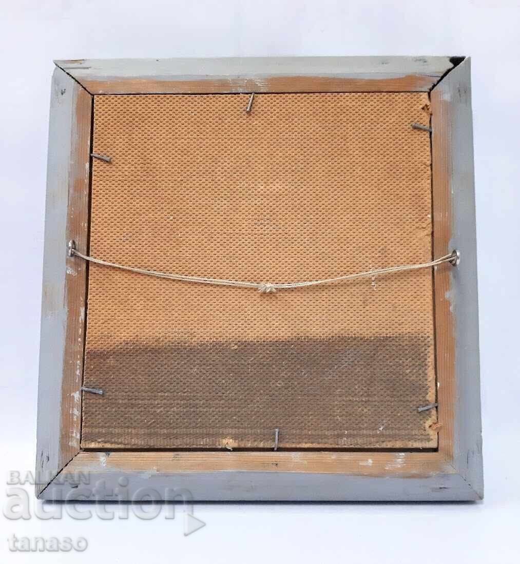 Auction Old oil painting on fiberboard (3.3) Auction Old oil painting on fiberboard (3.3)