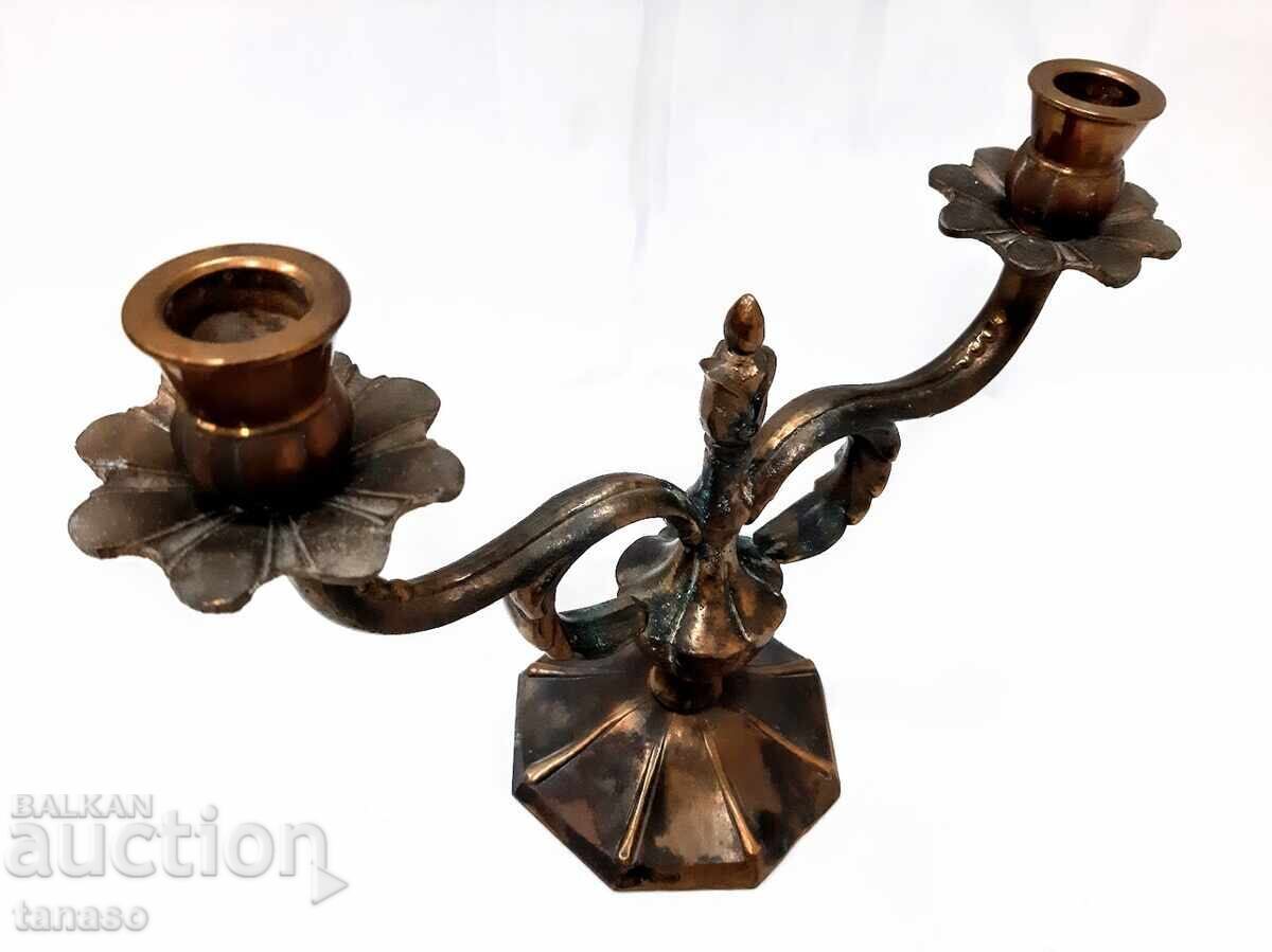 Delivery of Old baroque double candlestick (1.3) Delivery of Old baroque double candlestick (1.3)