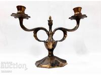 Old baroque double candlestick (1.3)