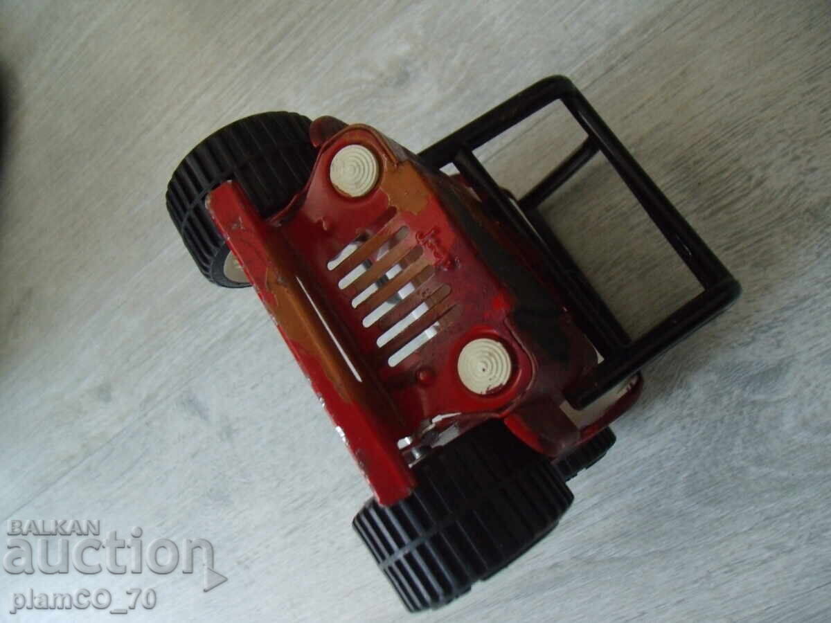 №*7863 παλιό μεταλλικό / τσίγκινο παιχνίδι - Jeep - 6 №*7863 παλιό μεταλλικό / τσίγκινο παιχνίδι - Jeep - 6