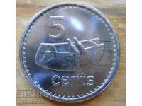 5 cenți 2009 - Fiji