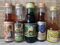 Old souvenir bottles, bottles for collection - Lot-4