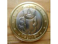 1 dolar 2010 - Insulele Cook (bimetal)