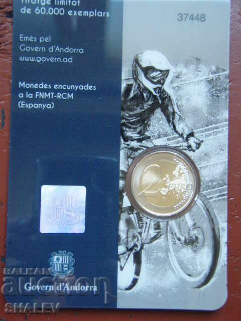 2 Euro 2024 Andorra / Andorra "Cycling" (1) - Unc (2 euro) - 5 2 Euro 2024 Andorra / Andorra "Cycling" (1) - Unc (2 euro) - 5