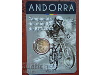 2 Euro 2024 Andorra / Andorra "Bicicletă" (1) - Unc (2 euro)