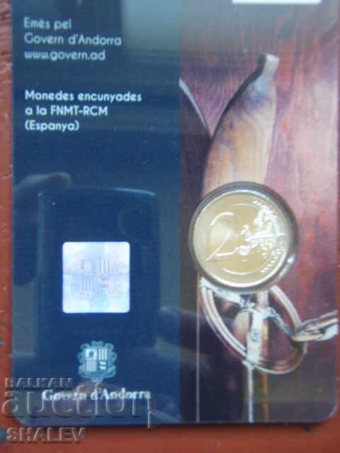 2 Euro 2024 Andorra / Андора "Ски" (2) - Unc (2 евро) - 5