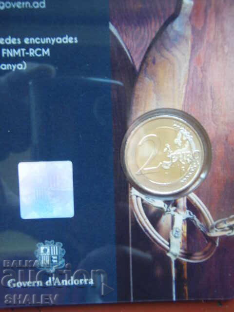 2 Euro 2024 Andorra / Андора "Ски" (2) - Unc (2 евро) - 6