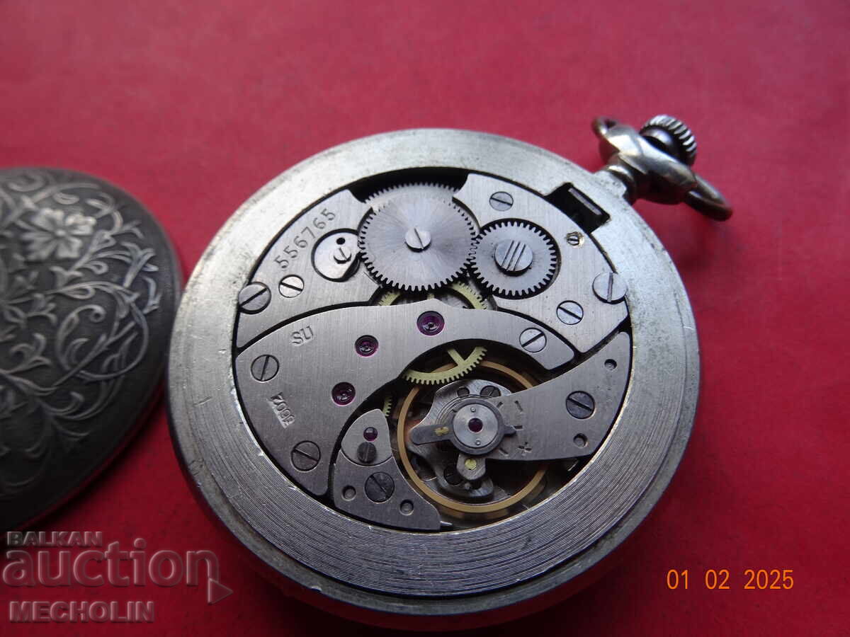 Russian COLLECTIBLE POCKET WATCH Lightning - 7