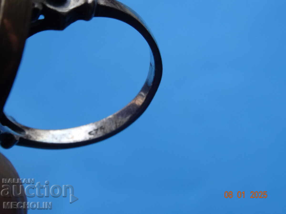 OLD SILVER RING - 7 OLD SILVER RING - 7