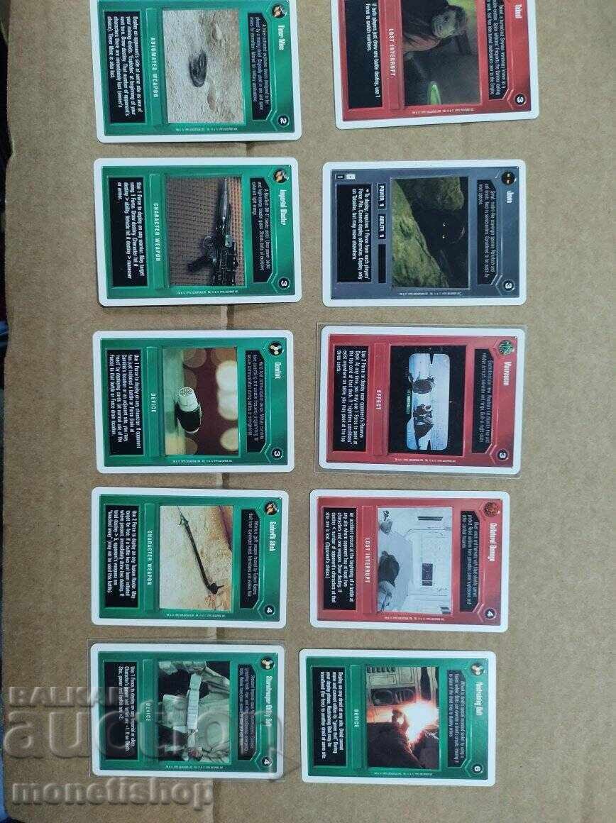 We offer a large collection of Star Wars cards We offer a large collection of Star Wars cards