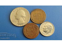 USA - Coins (4 pieces)