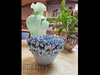 Porcelain flower pot