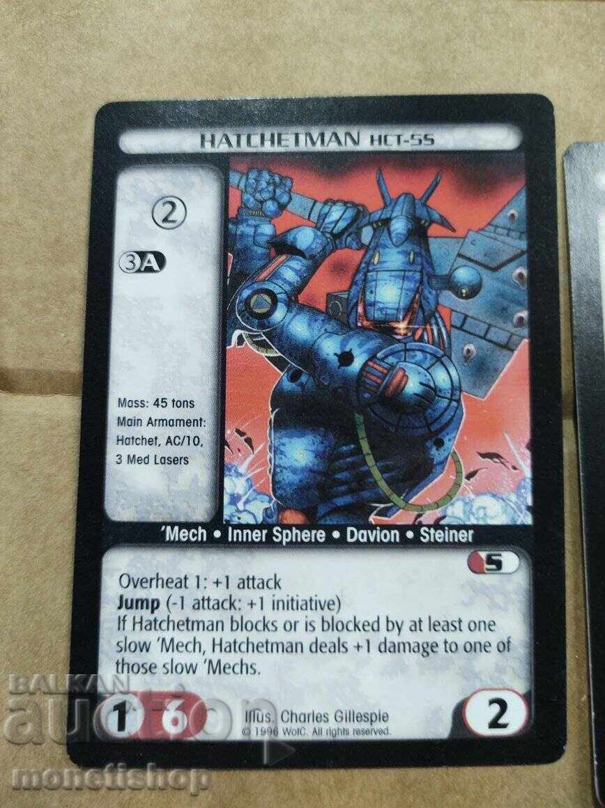 Auction We offer a large collection of Batletech cards Auction We offer a large collection of Batletech cards