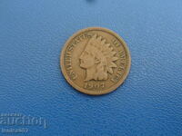 ΗΠΑ 1907 - 1 σεντ (m)
