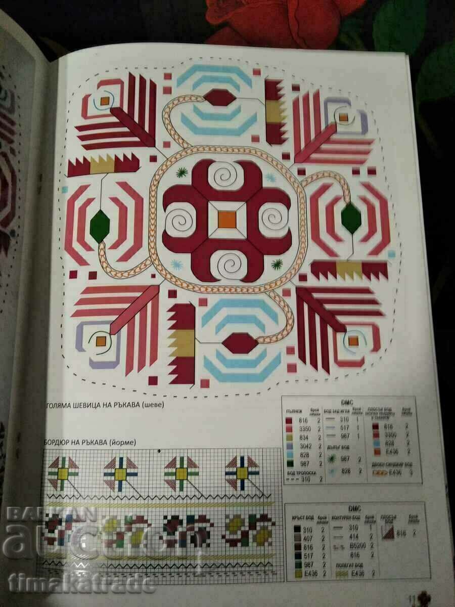 Licitație Album de cuci Dupnishka, mostre și scheme Licitație Album de cuci Dupnishka, mostre și scheme