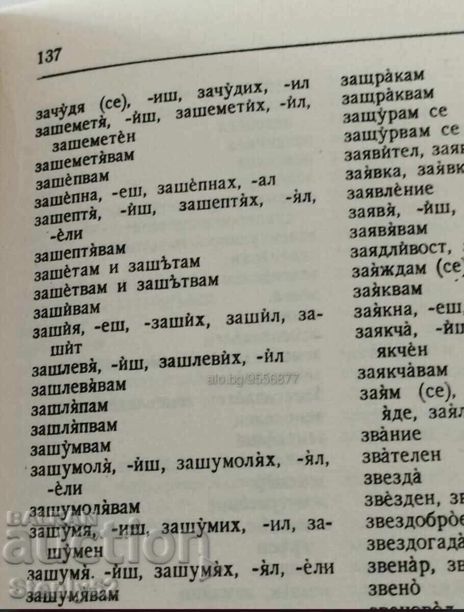 Delivery of Spelling dictionary of the Bulgarian literary language Delivery of Spelling dictionary of the Bulgarian literary language