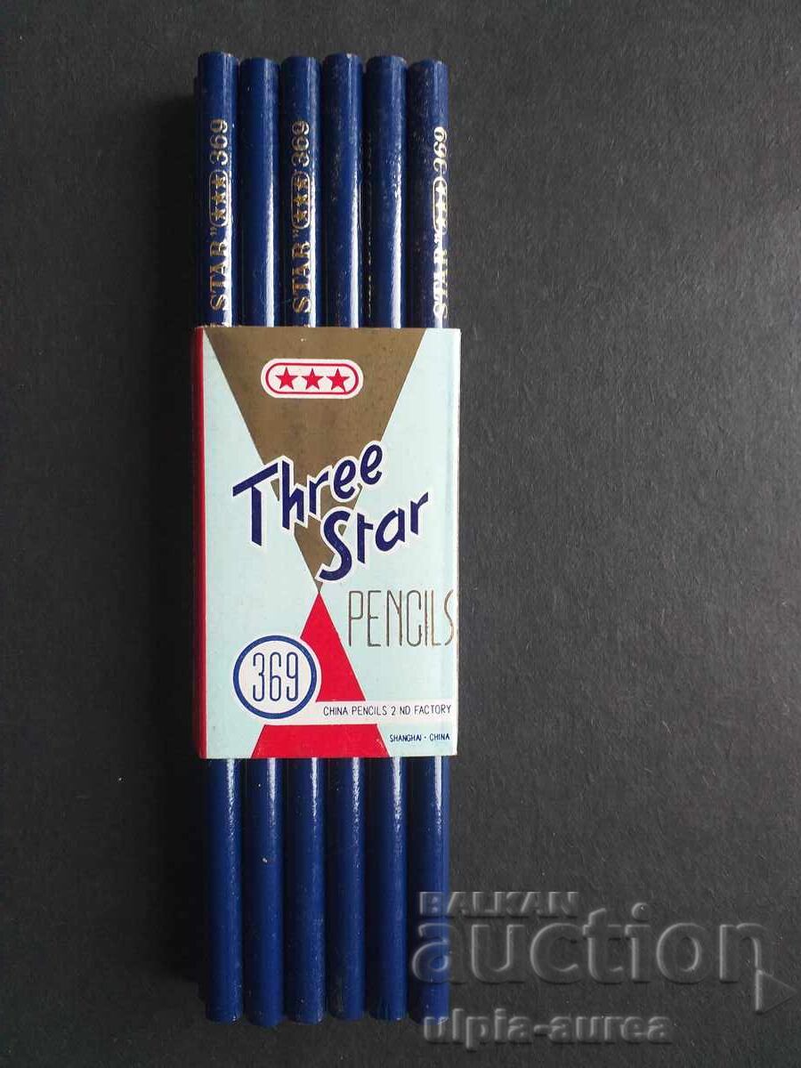 China Soc pencils 10 pcs. China Soc pencils 10 pcs.